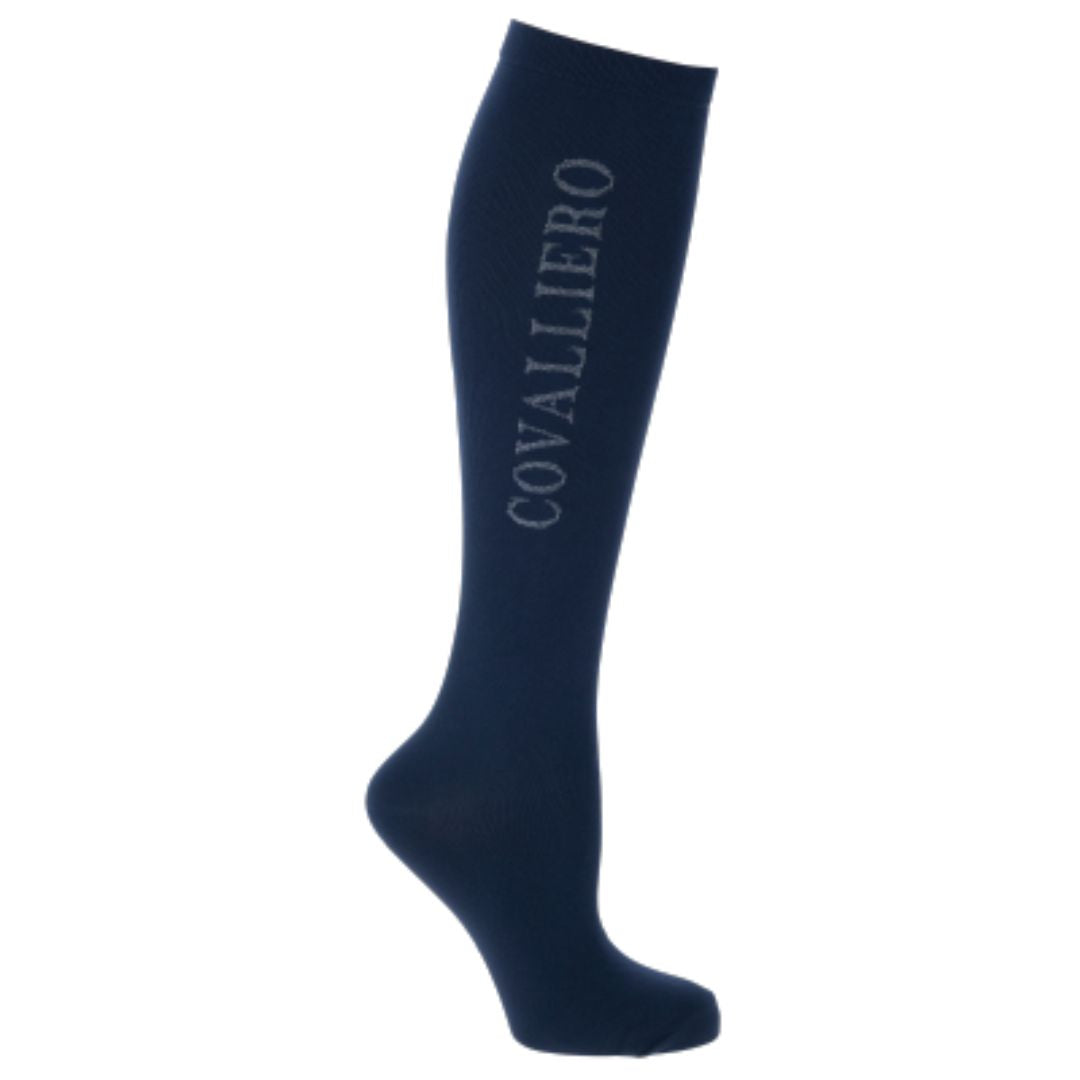 Covalliero Competition Riding Socks in Dark Navy