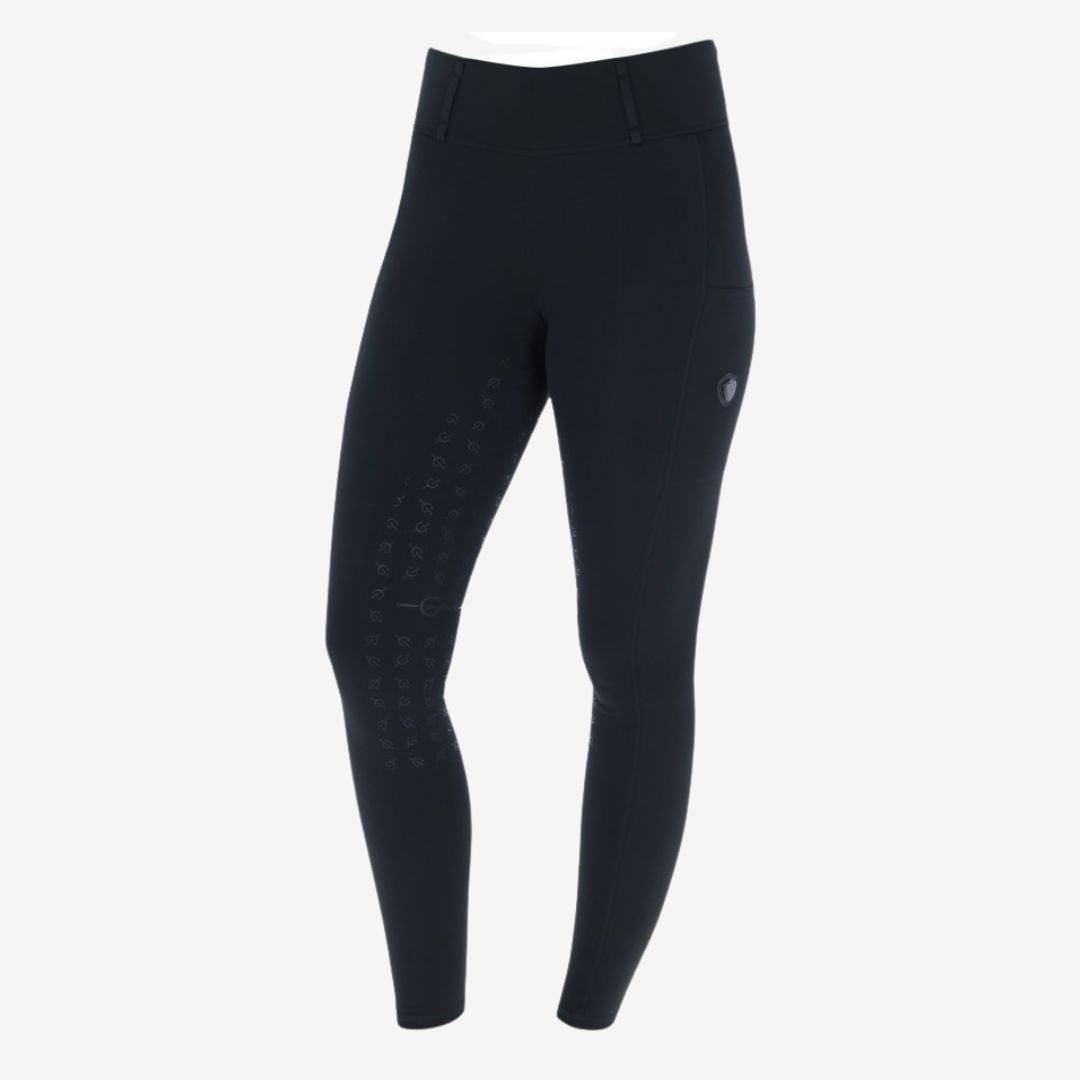 Covalliero Women's AW24 Riding Tights Grip in Black