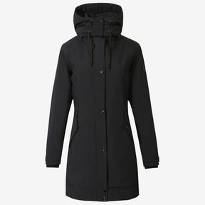 Covalliero Women's Parka Coat in Black