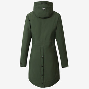 Covalliero Women's Parka Coat in Opal Green