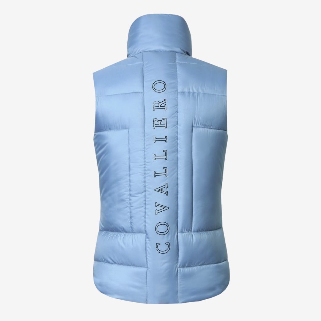 Covalliero Women's Quilted Bodywarmer in Winter Sky