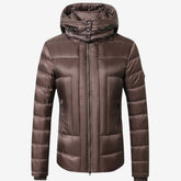 Covalliero Women's Quilted Jacket in Coffee