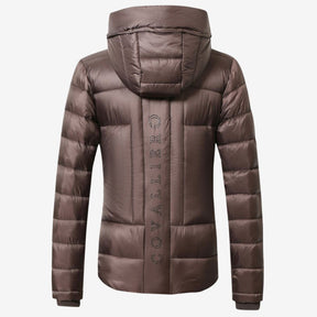 Covalliero Women's Quilted Jacket in Coffee