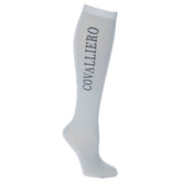 Covalliero Competition Riding Socks in Silver