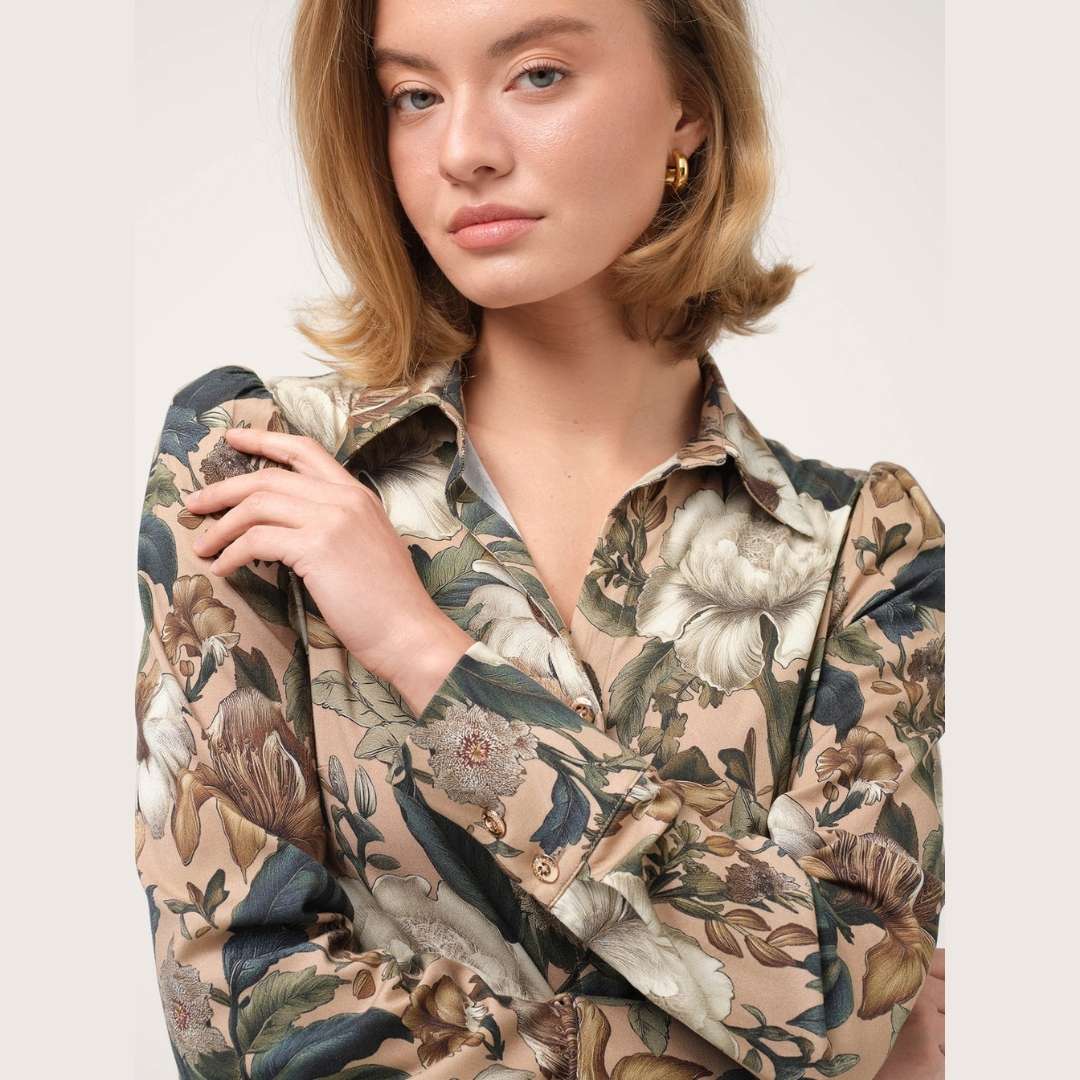 Cristina Barros Floral Print Shirt