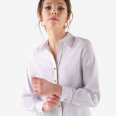 Cristina Barros Women's Classic Shirt in White