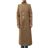 Cristina Barros Women's Long Coat in Camel