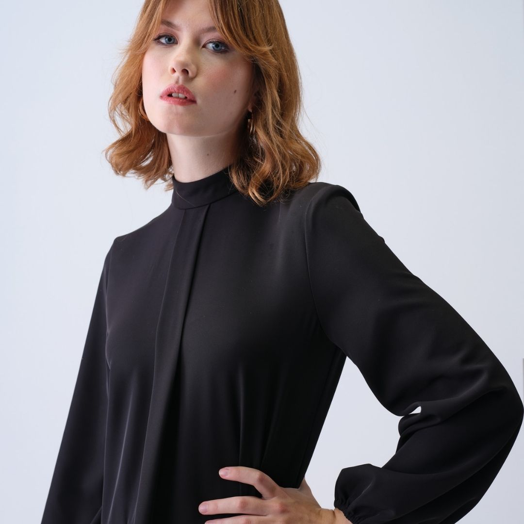 Cristina Barros Women's Short Dress in Black
