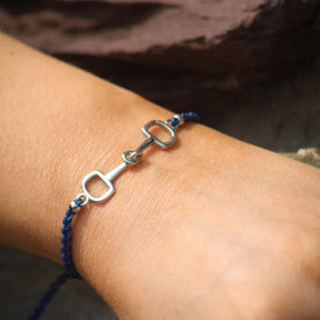 Dapple Equestrian Classic Bracelet in Pink Silver