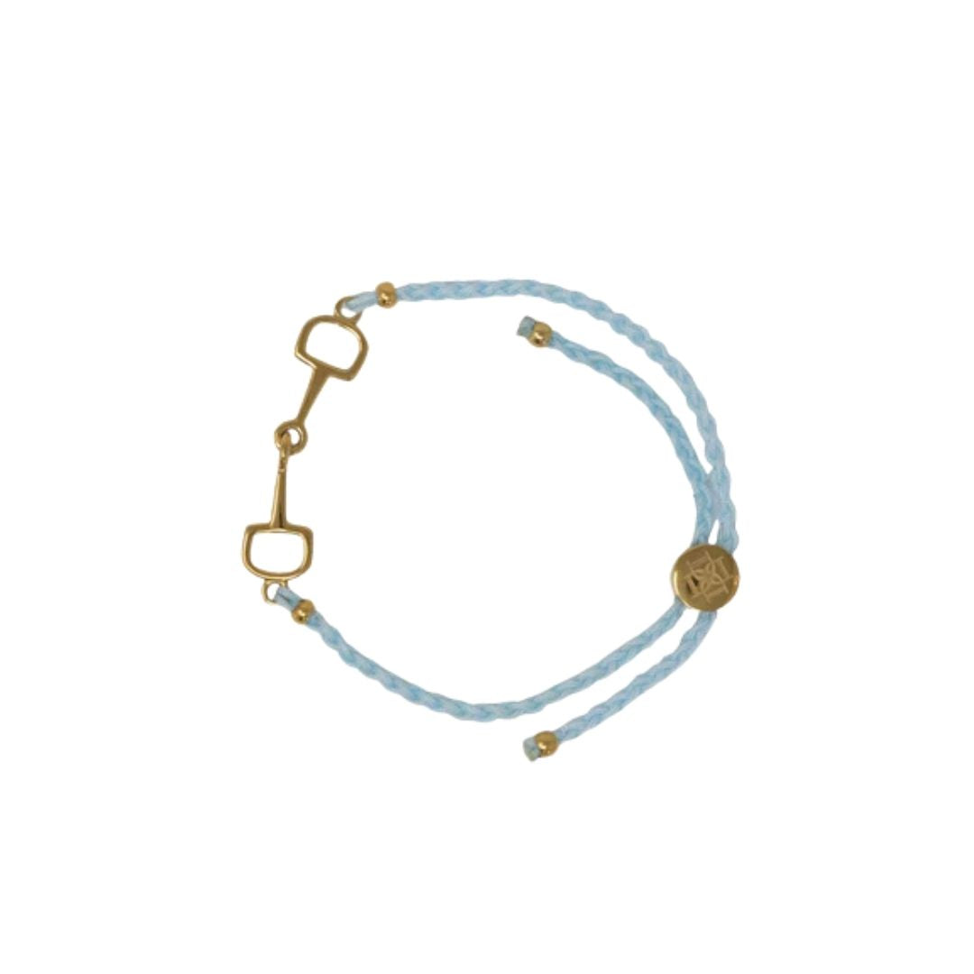 Dapple Equestrian Classic Bracelet in Turquoise Gold