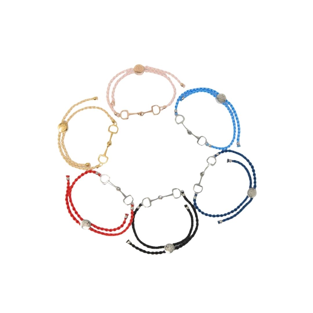 Dapple Equestrian Classic Bracelet in Turquoise Gold
