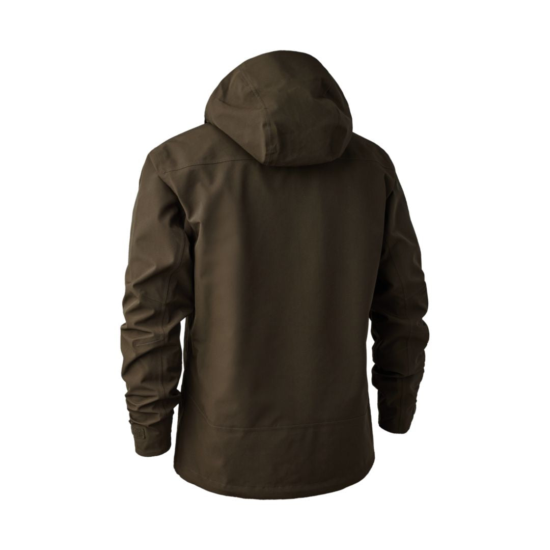 Deerhunter Men's Sarek Shell Jacket with hood in Fallen Leaf