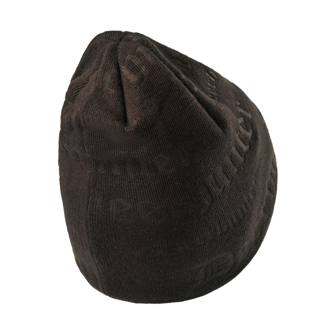 Deerhutner Embossed Logo Hat in Walnut