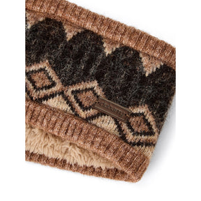 Dubarry Drumroe Knitted Headband in Oat Multi