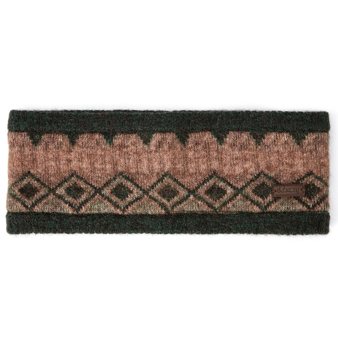 Dubarry Drumroe Knitted Headband in Olive Multi