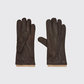 Dubarry Kilconnell Leather Gloves in Mahogany
