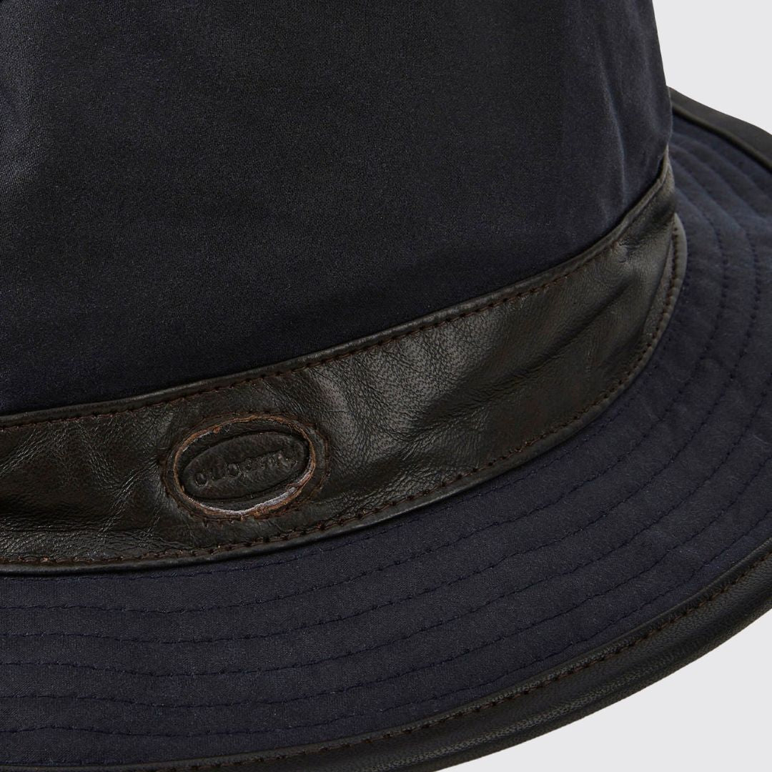 Dubarry Macreddin Wax Bucket Hat in Navy