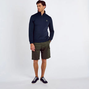Dubarry Men's Boyce Zip Neck Jumper in Navy