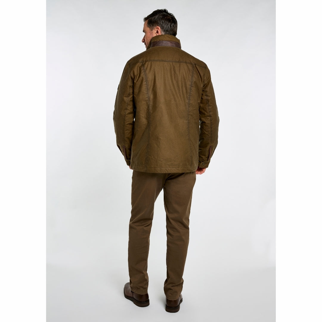Dubarry Men's Carrickfergus Waxed Jacket in Beech