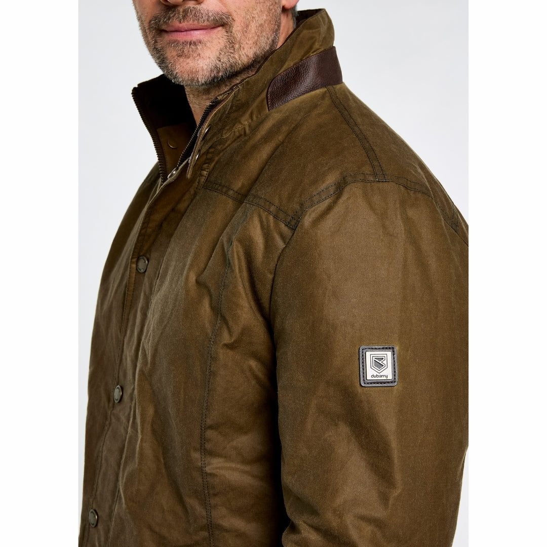 Dubarry Men's Carrickfergus Waxed Jacket in Beech
