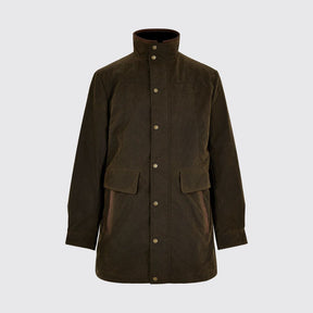 Dubarry Men's Chalkhill Wax Jacket in Olive