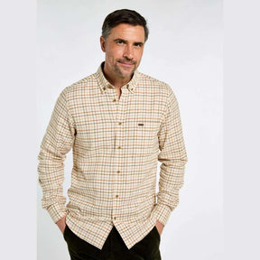 Dubarry Men's Corrib Shirt in Ochre