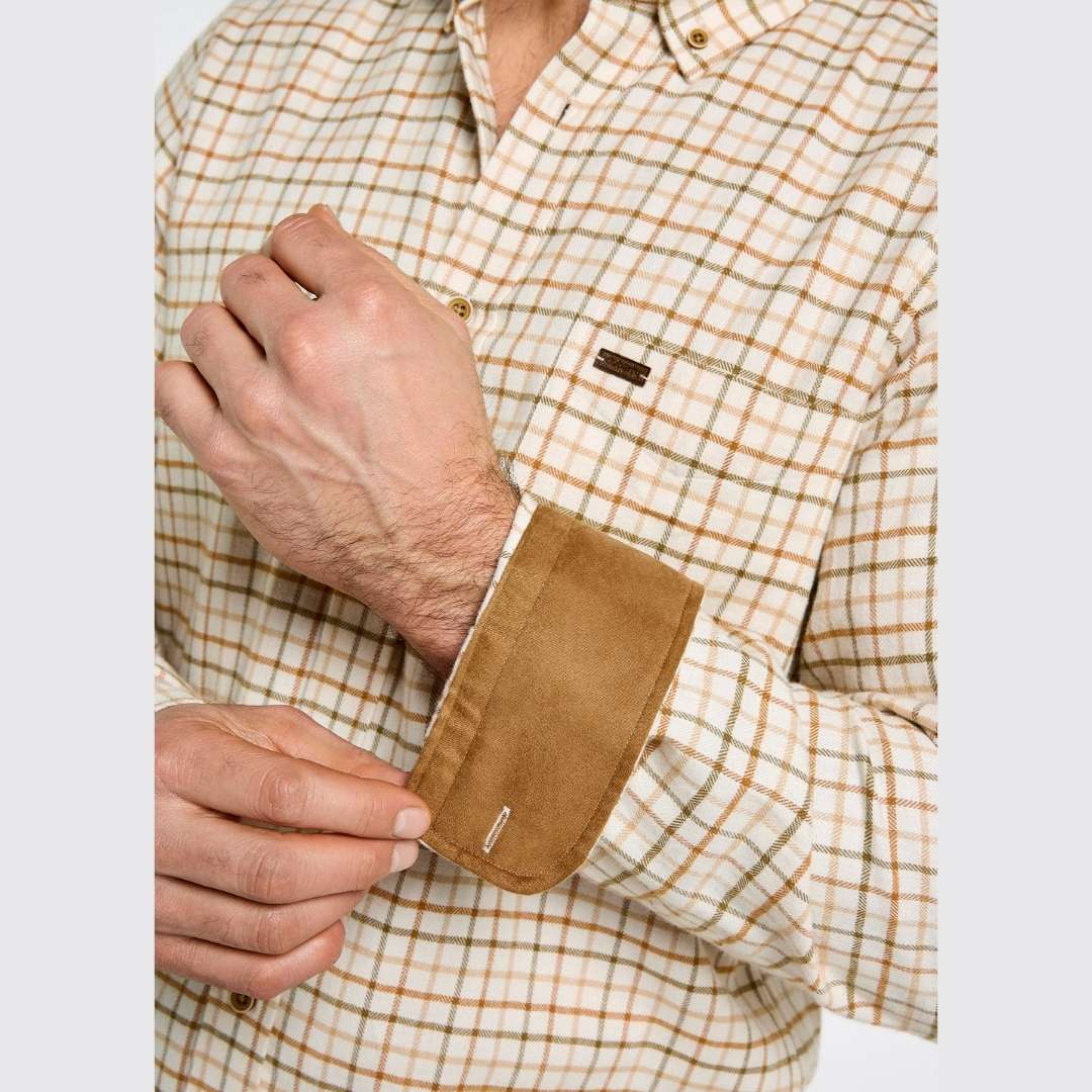 Dubarry Men's Corrib Shirt in Ochre