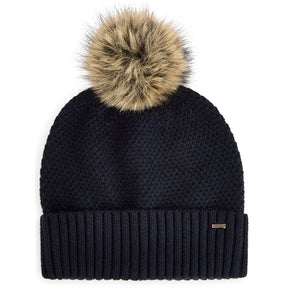 Dubarry Newbawn Hat and Scarf Gift Set in Navy