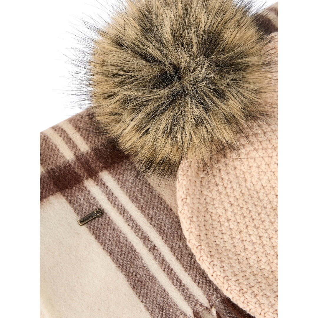 Dubarry Newbawn Hat and Scarf Gift Set in Oat