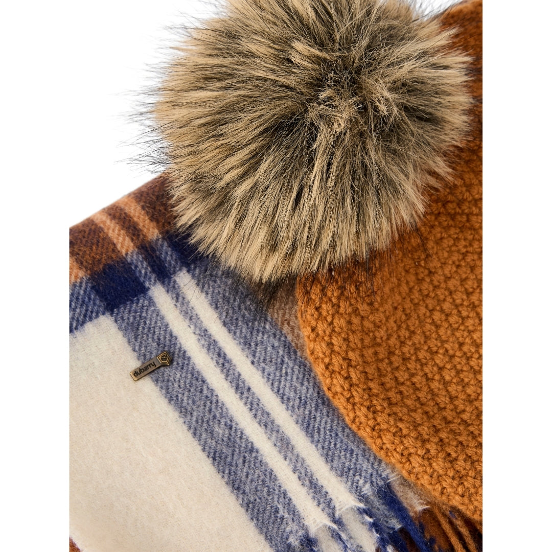 Dubarry Newbawn Hat and Scarf Gift Set in Ochre