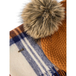 Dubarry Newbawn Hat and Scarf Gift Set in Ochre