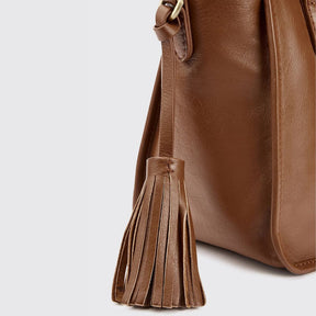 Dubarry Ramelton Leather Handbag in Caramel