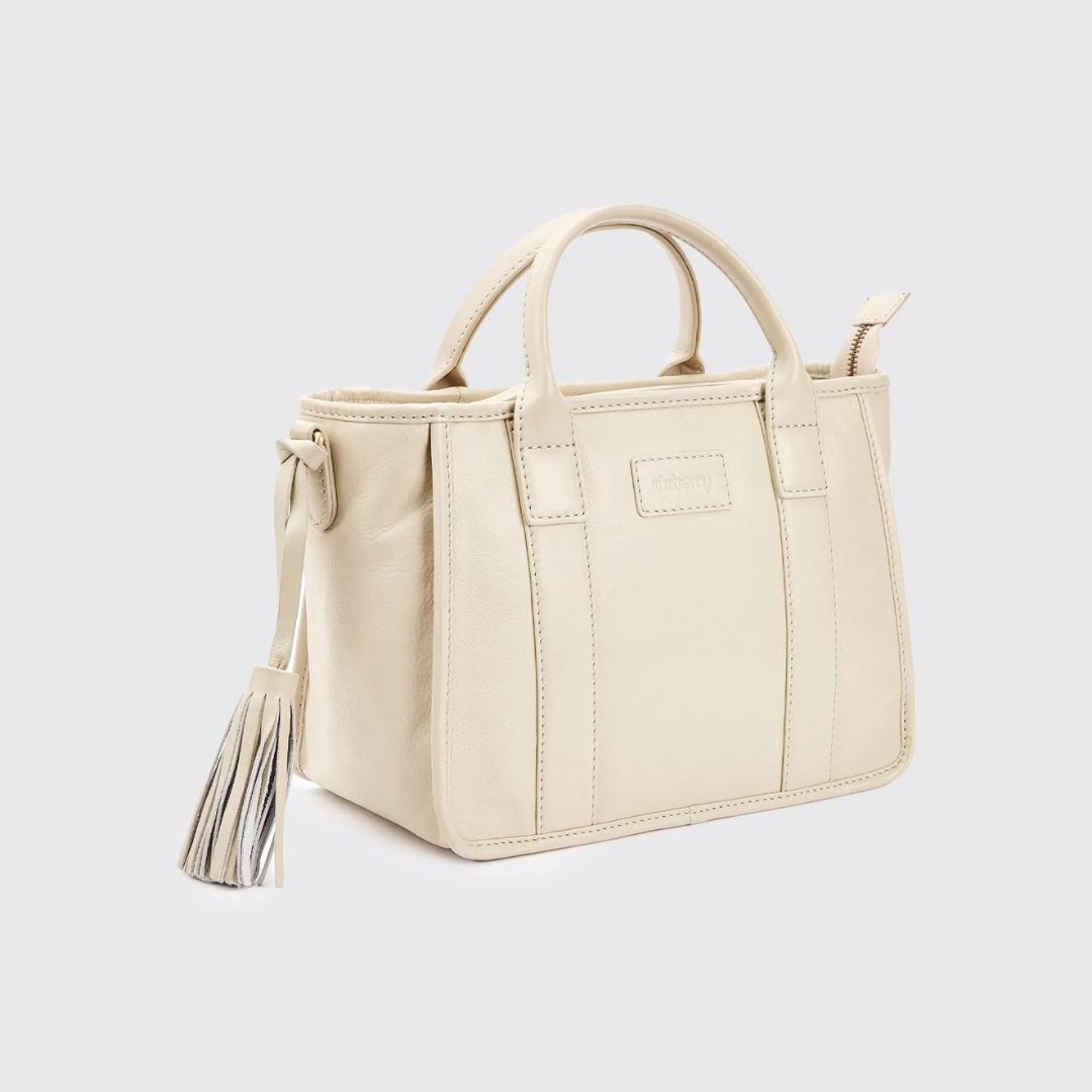 Dubarry Ramelton Leather Handbag in Oyster