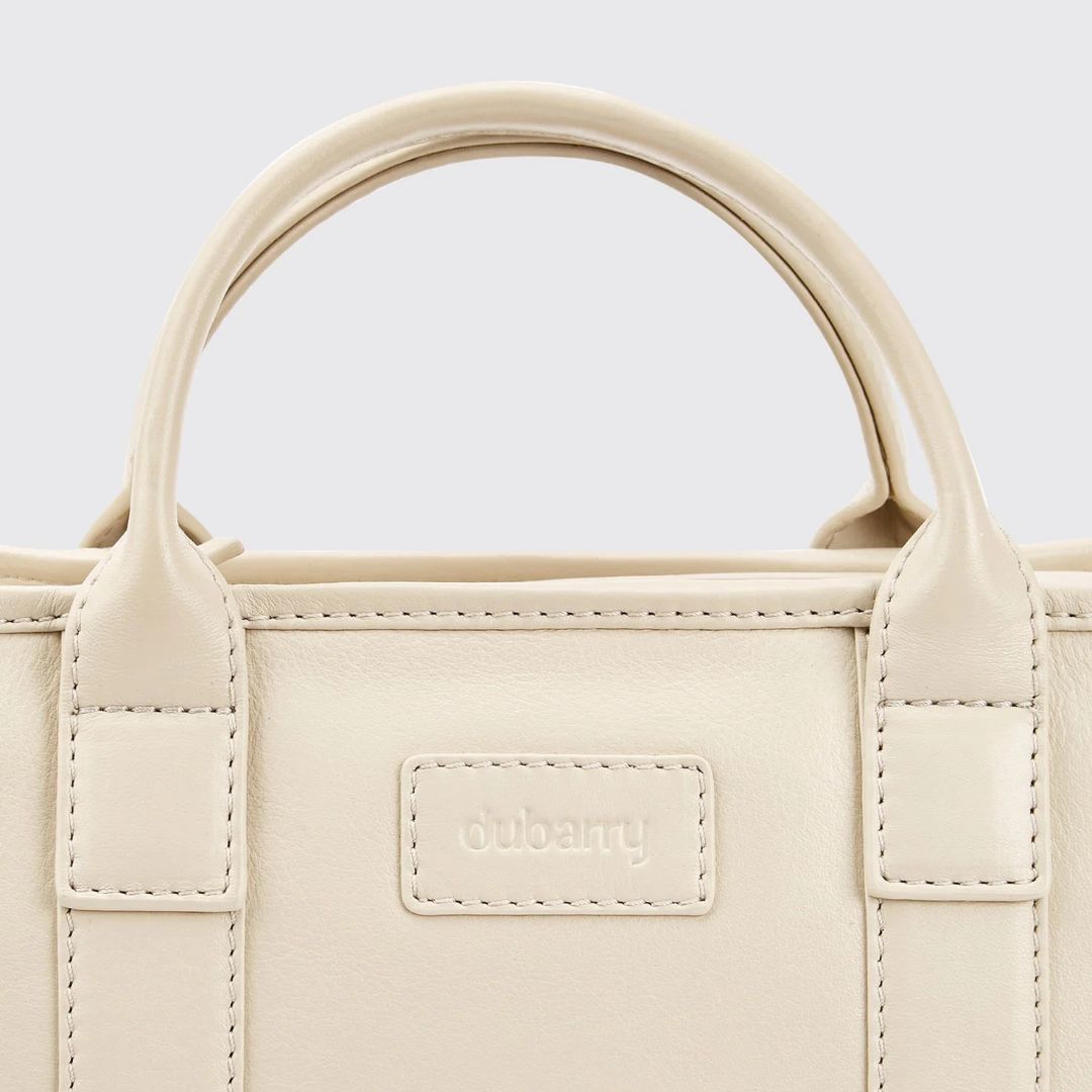 Dubarry Ramelton Leather Handbag in Oyster