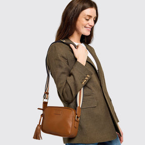Dubarry Rostrevor Crossbody Bag in Caramel
