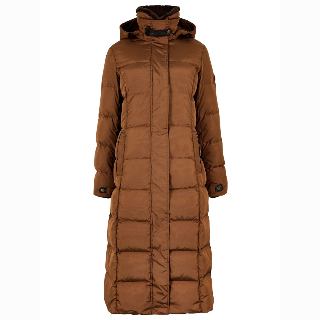 Dubarry Women's Aldborough Full Length Down Jacket in Russet