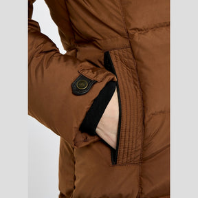 Dubarry Women's Aldborough Full Length Down Jacket in Russet