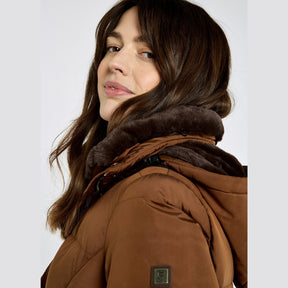 Dubarry Women's Aldborough Full Length Down Jacket in Russet