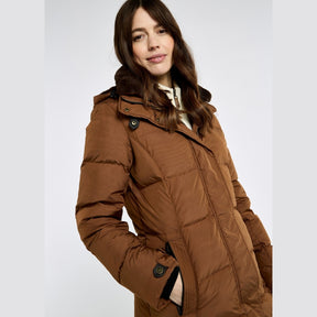 Dubarry Women's Aldborough Full Length Down Jacket in Russet