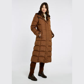 Dubarry Women's Aldborough Full Length Down Jacket in Russet