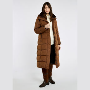 Dubarry Women's Aldborough Full Length Down Jacket in Russet