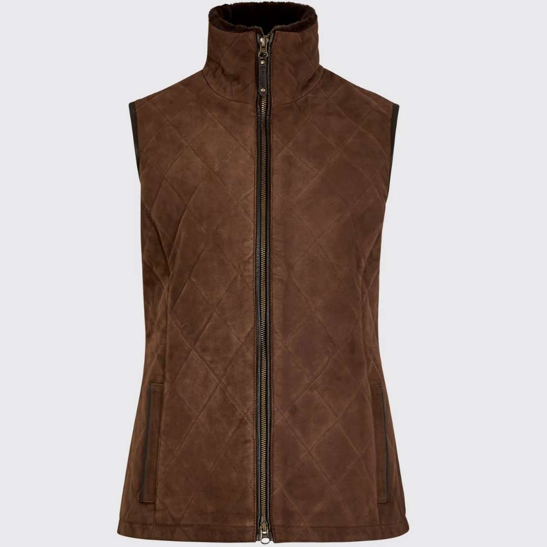 Dubarry Women's Ballyhale Gilet in Walnut