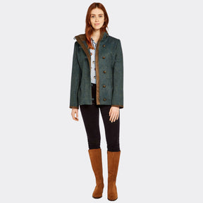 Dubarry Women's Bracken Tweed Jacket in Mist