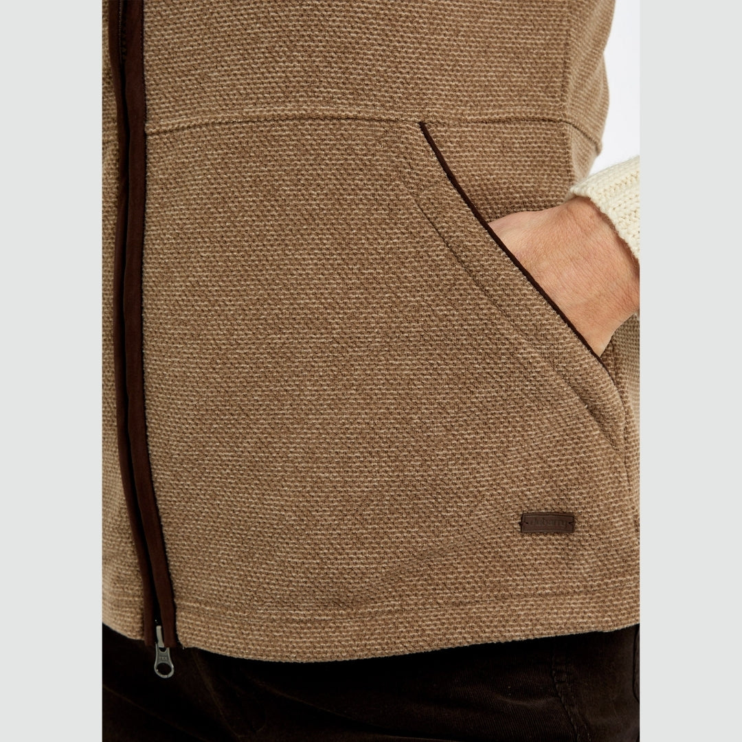 Dubarry Women's Carbury Fleece Gilet in Elk