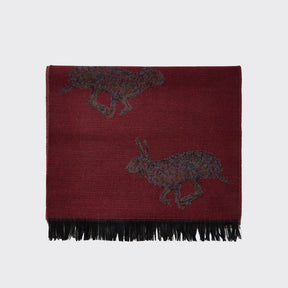 Dubarry Women's Fernwood Stole in Ox Blood