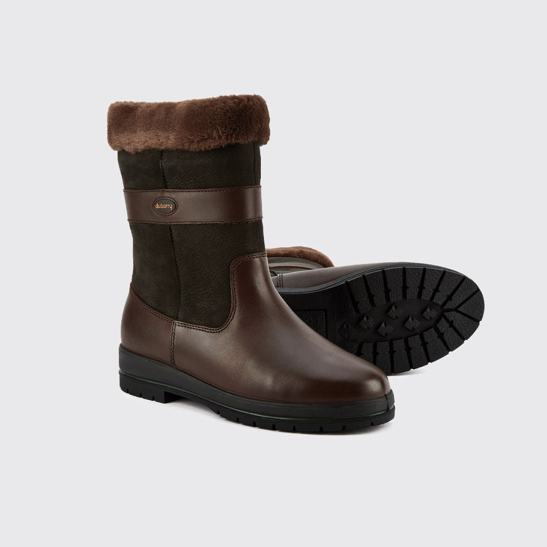 Dubarry Women's Foxrock Boots in Black & Brown