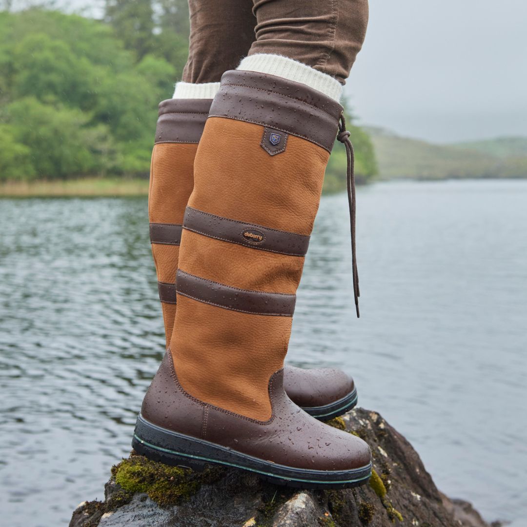 Dubarry Women's Galway Country Boot in Brown