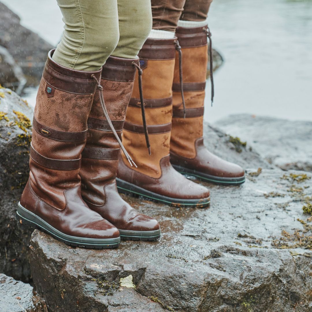 Dubarry Women's Galway Country Boot in Brown