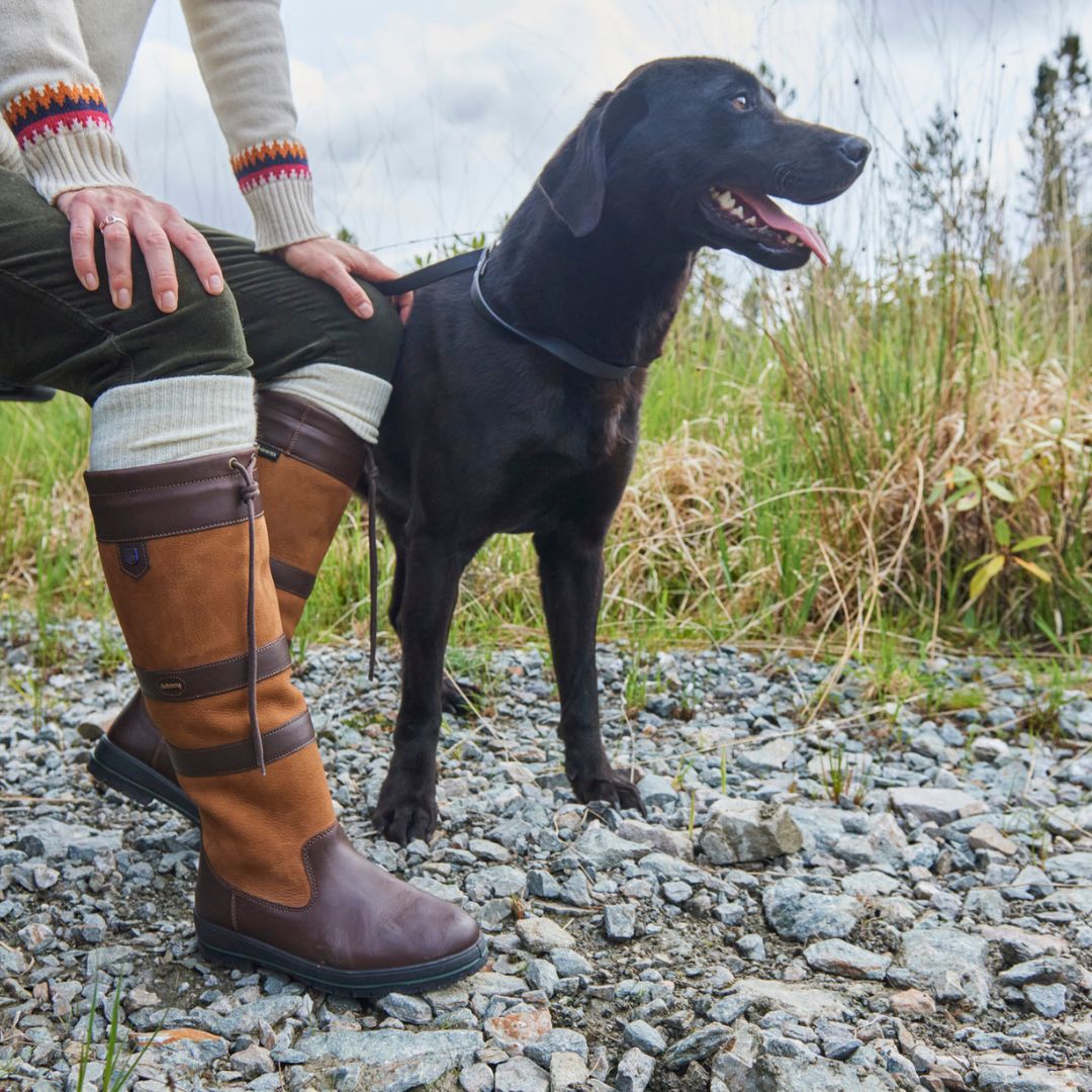 Dubarry Women's Galway Country Boot in Brown