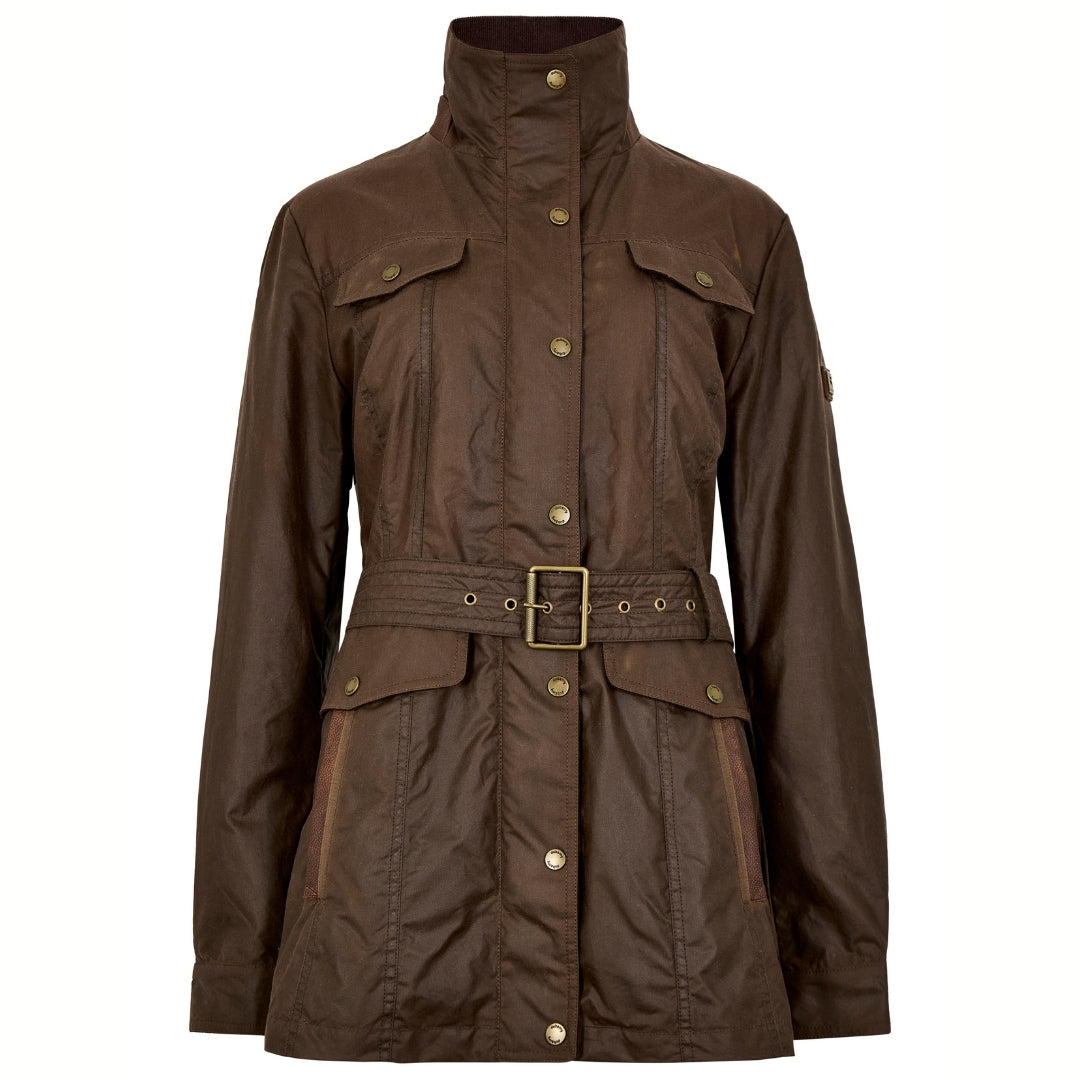 Dubarry Women's Gandon Wax Cotton Coat in Café